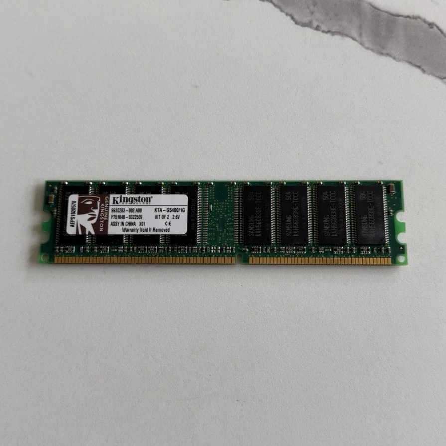 DDR2 SDRAM Computer Memory (RAM) with 2 Modules and 184 Pins for
