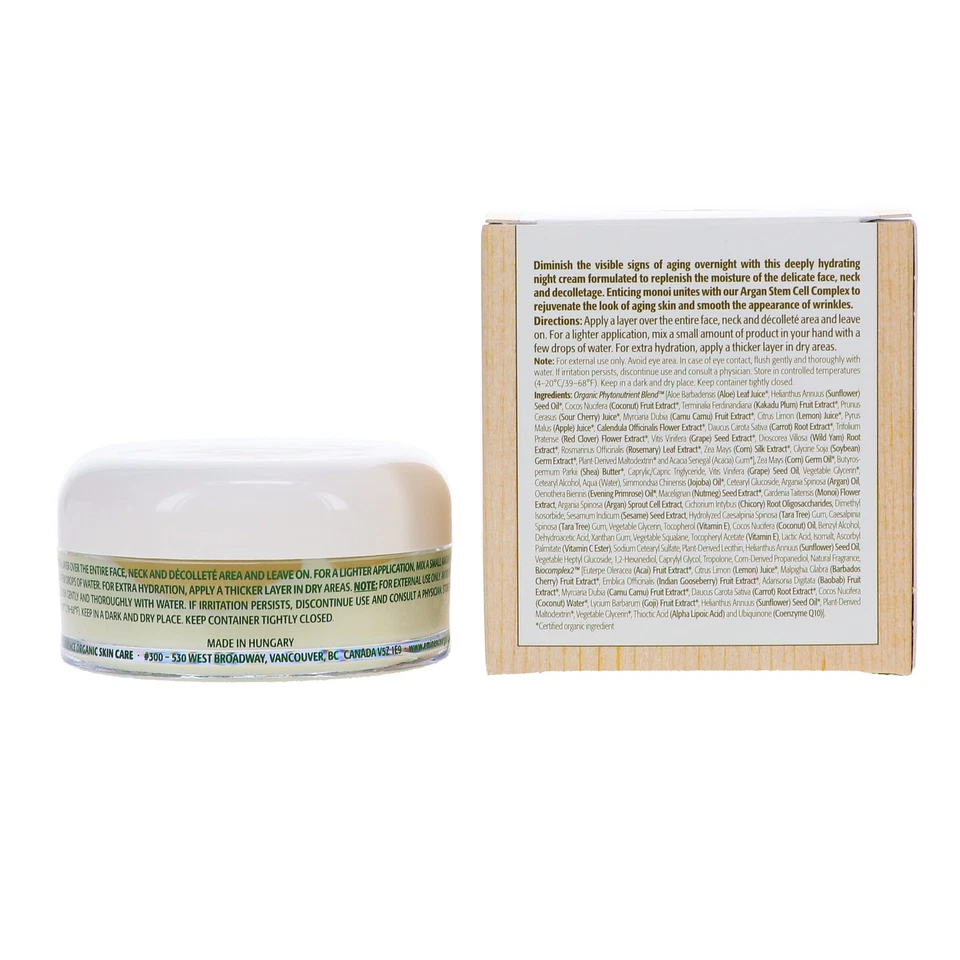 Crema de noche correctiva de edad Eminence Monoi para rostro y cuello 2 oz Foto 2 de 4