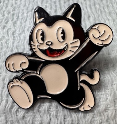 New cute Tuxedo Cat Pin Tokyo style Brooch Hat Lapel Pin Cat Lady Cat Dad Gift