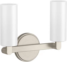 Kohler Lighting 35873-SC02 Crue 2 Light 12"W Vanity Light - Nickel