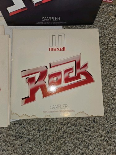 5 Vintage Vinyl Records,Maxell Rock,II,Jazz Sampler,Bass Tronic Unknown DJ - Picture 6 of 6