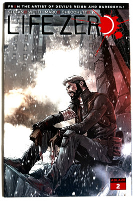 LIFE ZERO #2 MARCO CHECCHETTO WRAPAROUND VARIANT 2022 ABLAZE MEDIA NM