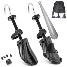 Shoe Stretcher Adjustable Width Length Expander Widener Men Size 10-13.5 Black