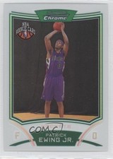 2008-09 Bowman Draft Picks & Stars Chrome Rookie Refractor Patrick Ewing Jr 8u9