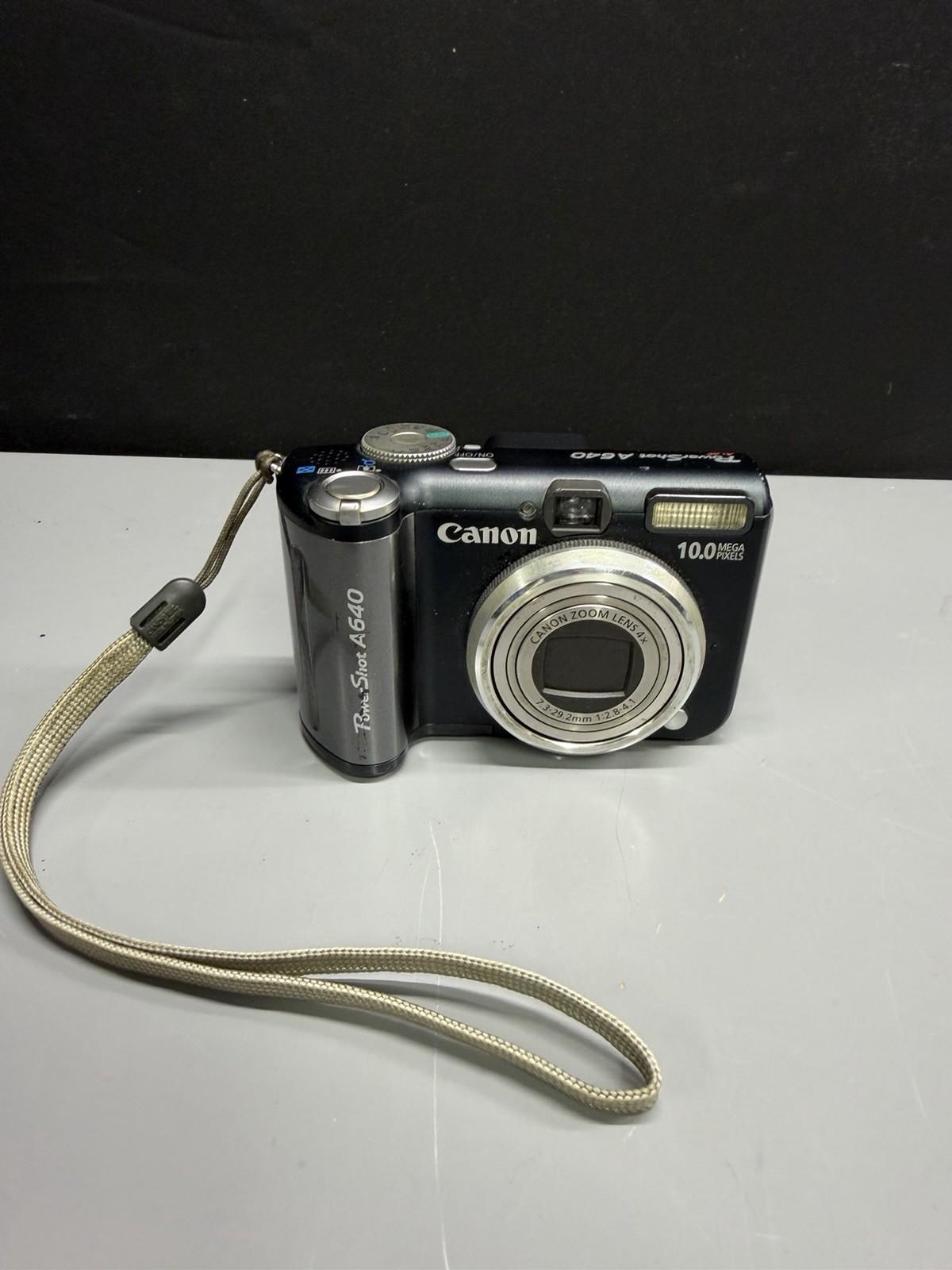 Canon PowerShot A640 10.0MP Digital Camera - Black