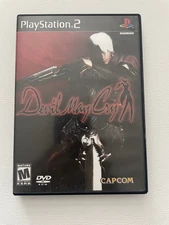 Devil May Cry PS2 Sony PlayStation 2 Black Label With Manual Tested