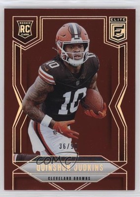 2025 Donruss Elite Rookies Aspirations 36/90 Quinshon Judkins #121 Rookie RC 3hd