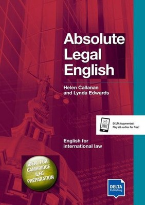Absolute Legal English B2-C1: Coursebook with audio CD (DELTA Business Engl