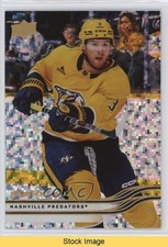 2025-26 Upper Deck Series 1 Speckled Rainbow Foil Jeremy Lauzon #93 READ 1p4c