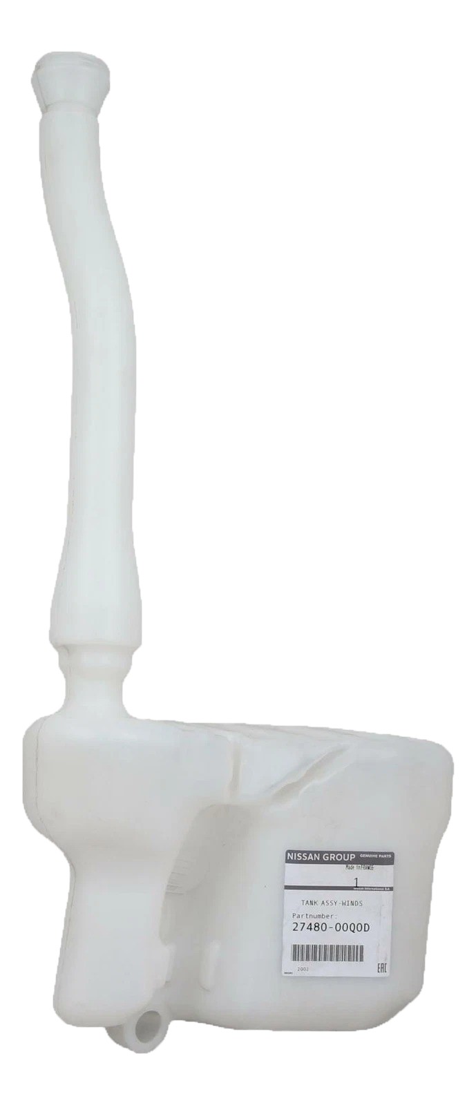 Vase de lave-glace pour Nissan NV400 et Renault Master III réservoir 289100030R