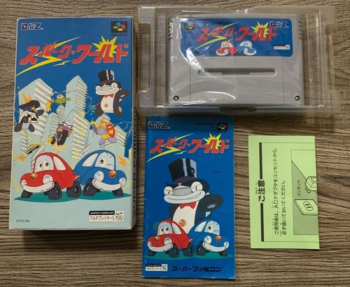 SFC SNES DEN'Z Spark world Car SHVC-ADWJ-JPN Super Famicom Nintendo
