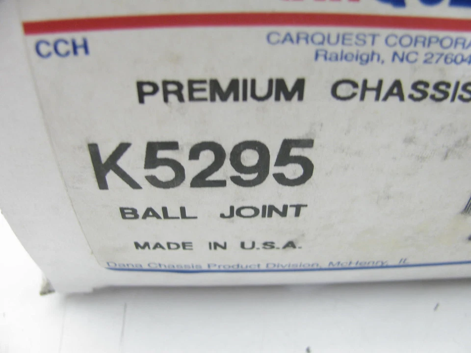 (2) Carquest K5295 Suspension Ball Joint Front LOWER 1987-99 Pontiac Bonneville - Image 3 of 3