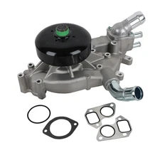 AW5104 Water Pump W/Coolant Thermostat & Gasket Compatible with Cadillac Esca...