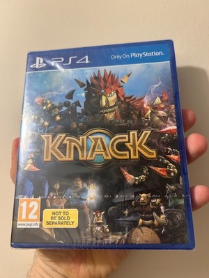 Knack (PS4) [NEU & VERSIEGELT] **SELTEN UK ORIGINAL** Original Release Sony Exclusive