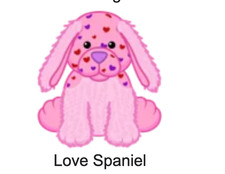 Webkinz Classic Love Spaniel Code Only - Virtual Pet Kinz Valentine's Day Dog