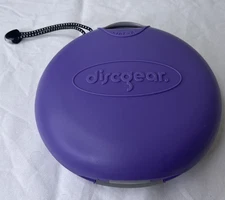 Discgear CD DVD Game Holder PURPLE Hard Shell Carry Case