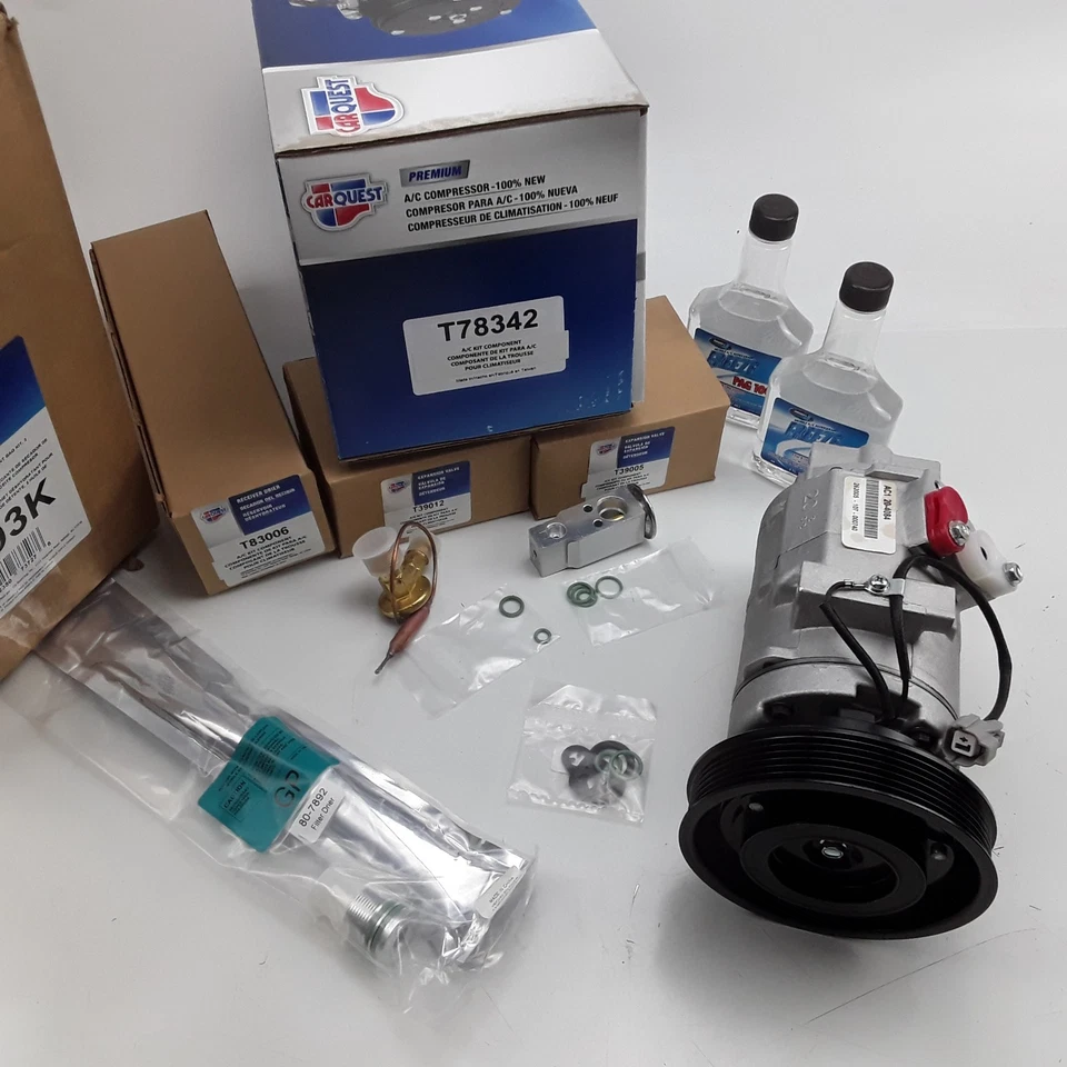 Conjunto de kit de compresor de aire acondicionado para Honda Odyssey 1999 2000 2001 2002 2003 2004 Foto 3 de 4