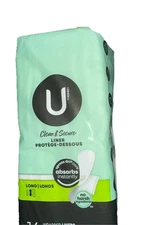 NEW U by Kotex Clean & Security Pantiliners Light Day Long 16ct