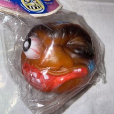 Vintage "El Sonido Del Terror" Madballs KO Bootleg Toy Argentina Miluplast 1988