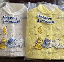 TRUE Vintage NOS Baby Girl Clothes.. 1 Large ..1 Small ..Lot Of 2 Pieces