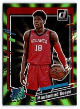 2023-24 Mouhamed Gueye - Donruss Green Shock Rated Rookie #243 Hawks 