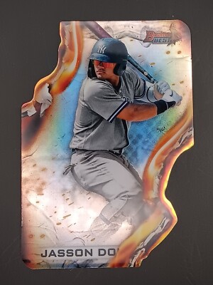 2021 Bowman's Best Heatwave Die Cut #HW-29 Jasson Dominguez - New York Yankees