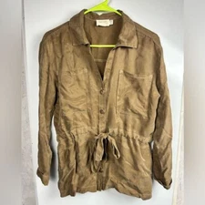 Nation Ltd. Coda Safari Shirt sz XS