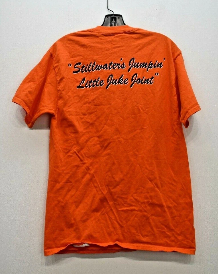 Camiseta Eskimo Joe's Para Hombres Stillwater Oklahoma Manga Corta Crew Hanes Beffy M Foto 2 de 4