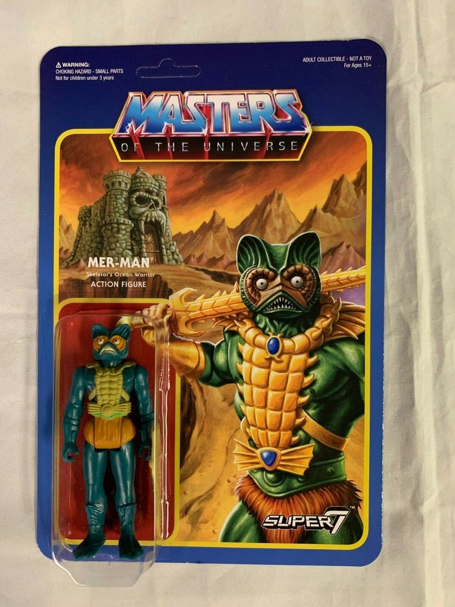 ReAction Super 7 Masters Of The Universe Set Of 4 Action