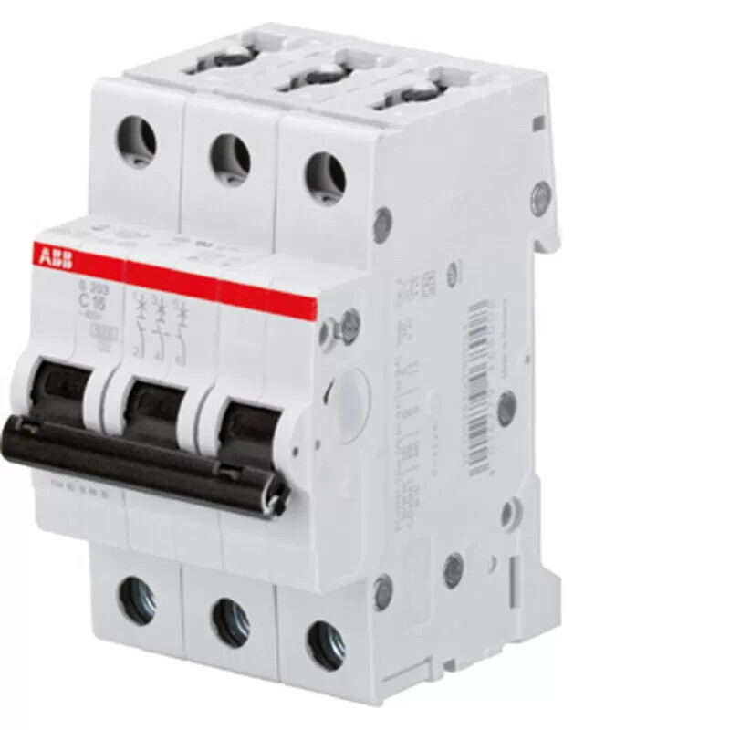 Abb s203m c 3 interruttore automatico 10ka 3p