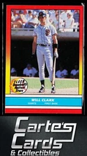 Will Clark 1988 Fleer Revco Baseball's Hottest Stars #6 San Francisco Giants