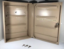 Vintage Ke-Master 120 Key Management Lockbox WallMount Locking Key Master Box