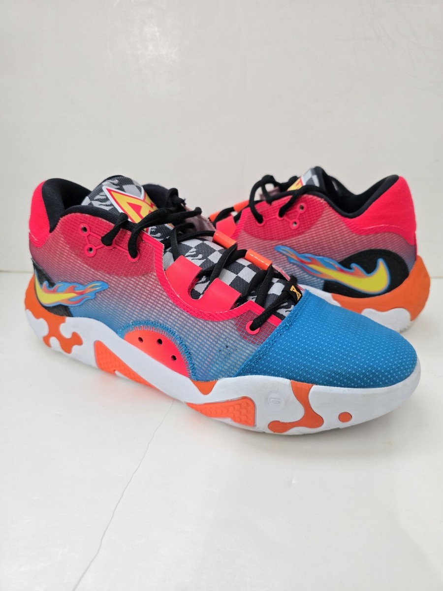 Nike PG 6 x Hot Wheels NRG Blue Orange Red DH8446-400 Mens