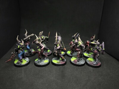 Poxwalkers painted Warhammer 40k Death Guard Daemons Of Nurgle