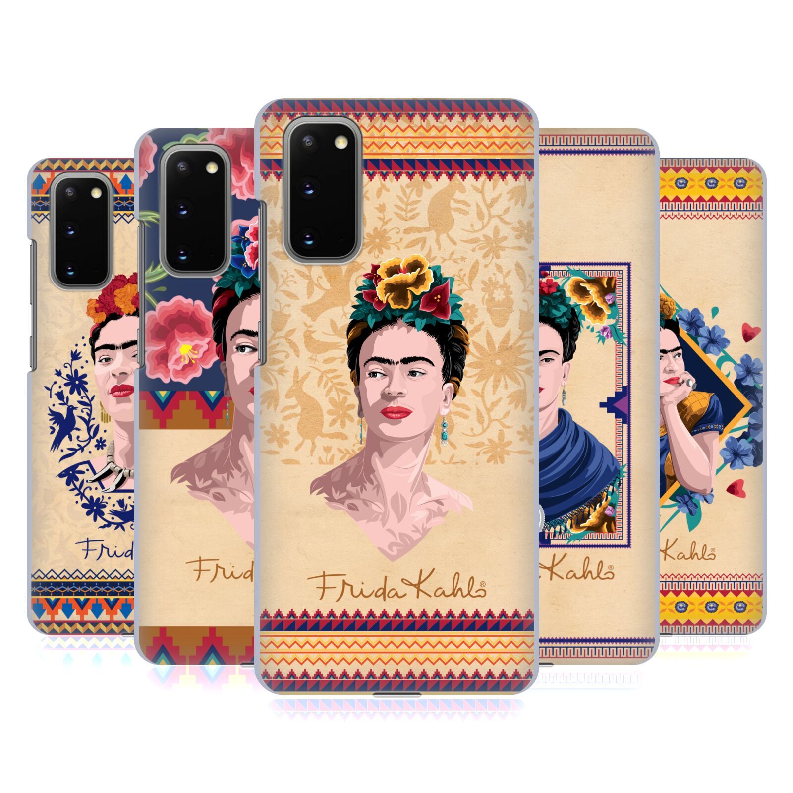 OFFICIAL FRIDA KAHLO PORTRAIT HARD BACK CASE FOR SAMSUNG PHONES 1