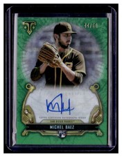 2020 Topps Triple Threads Rookie Autograph Emerald Michel Baez Auto PADRES /50 