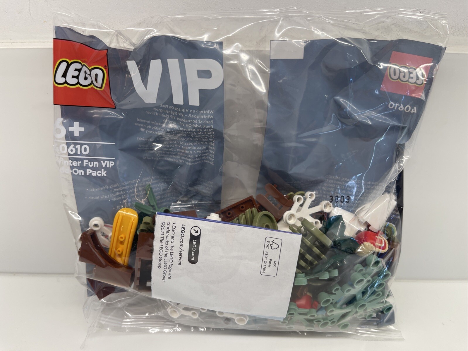 New - Lego 40610 - VIP Set - Winter Fun Add-On