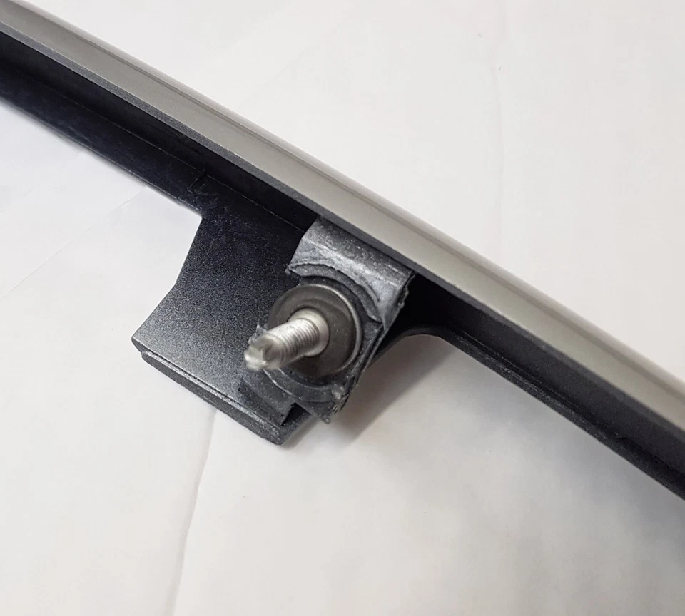 Peugeot 206 guarnição bota tampa traseira moldagem placa número tampa escotilha cor cinza - Imagem 3 de 4