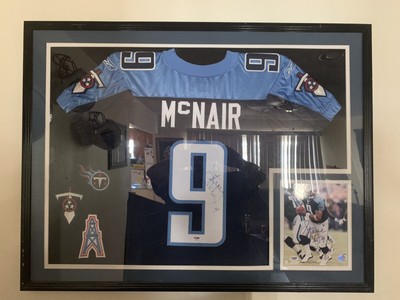 steve mcnair autographed jersey