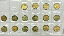 AUSTRALIA $2 DOLLAR COINS,1990 - 2007 ,16 coins CHOICE UNCIRCULATED, SOME SCARCE