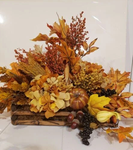 Decoración Floral de bambú Handmade