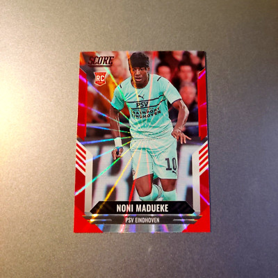 Noni Madueke RC Rookie - 2021-22 Panini Score  FIFA - Red Lasers