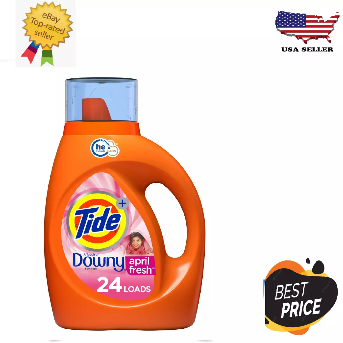 TOP Turbo Clean Ultra Concentrated Liquid Laundry Detergent