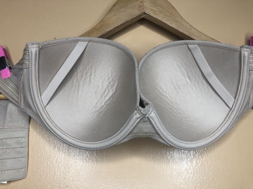 Chantelle Bra Size 32D Sublime Invisible Plunge Strapless Beige Nude 32D - Picture 10 of 12