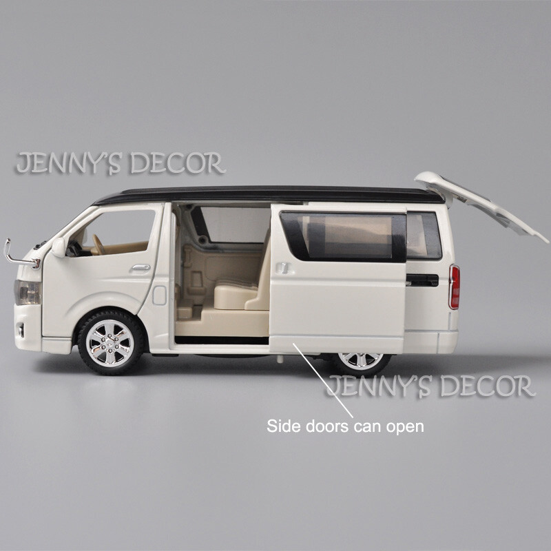 1:32 Scale Diecast Car Model Toy Toyota Hiace MPV Pull Back