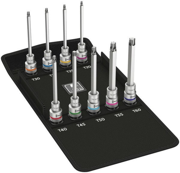 Wera 8767 C Torx® Hf 3 Zyklop Bitnuss-Satz Torx®, Mit Haltefunktion, 9-Teilig-image