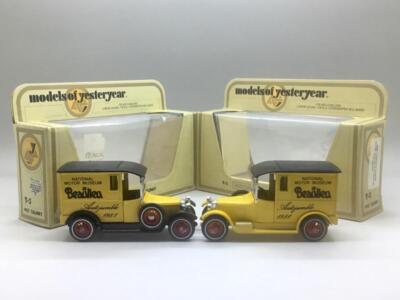 MATCHBOX MODELS OF YESTERYEAR CODE 3 1927 TALBOT ZWEI VARIANTEN BEAULIEU 1981