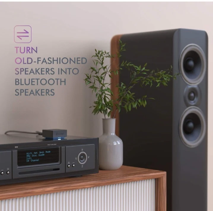 esinkin Wireless Audio Receiver for Music Streaming Sound System Works New - Image 4 of 4