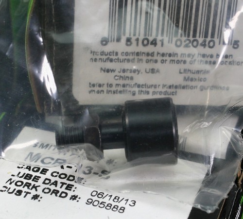 One (1) ABC Smith MCR-13-S Metric Cam Follower 13 MM D Crowned NEW - Picture 2 of 7