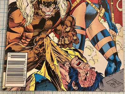 X-Men #6 VF/VF+ Newsstand 1st Appearance Birdy Jim Lee Cover 1992